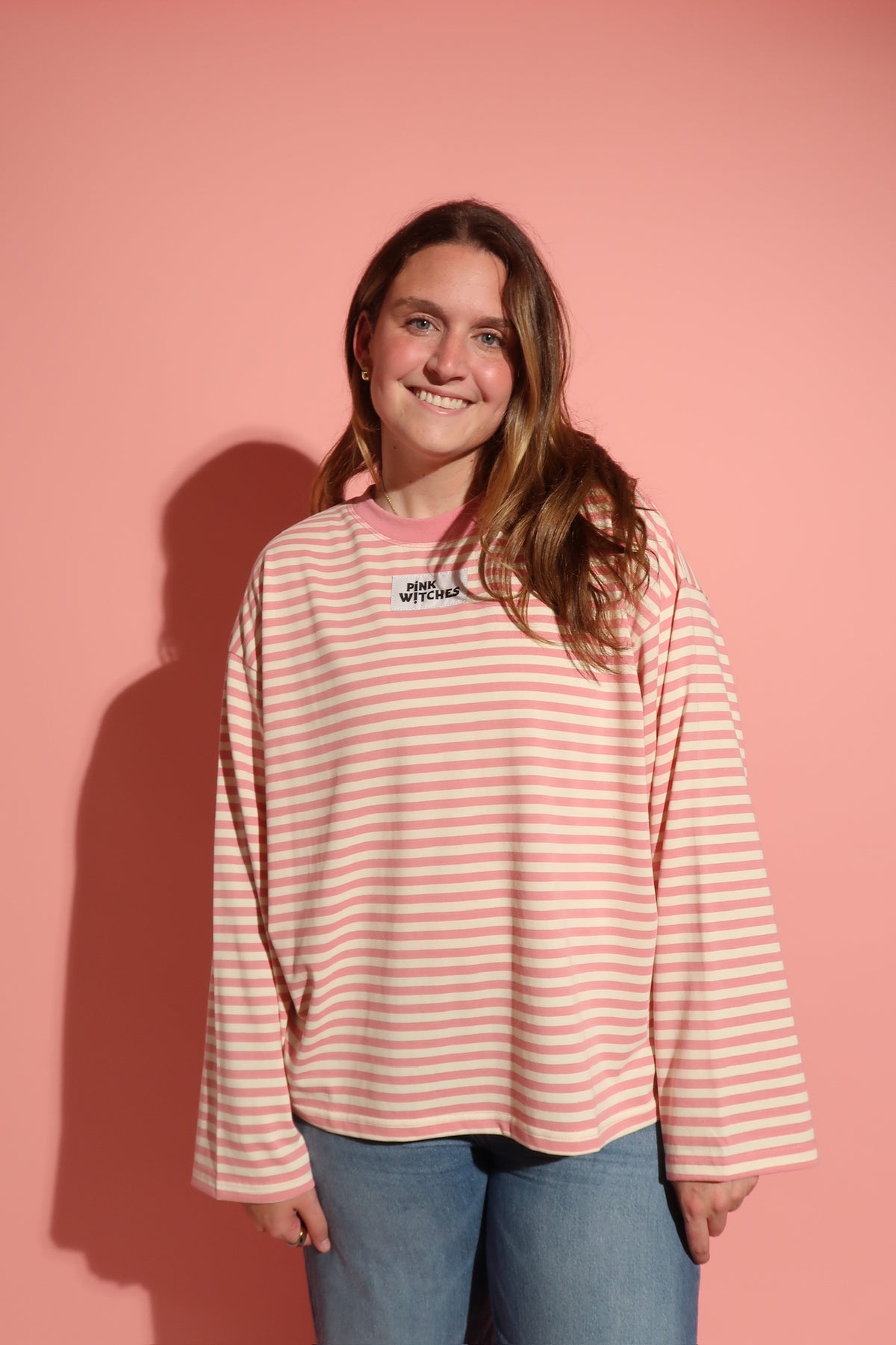 The Witchy Pink Stripe Tee