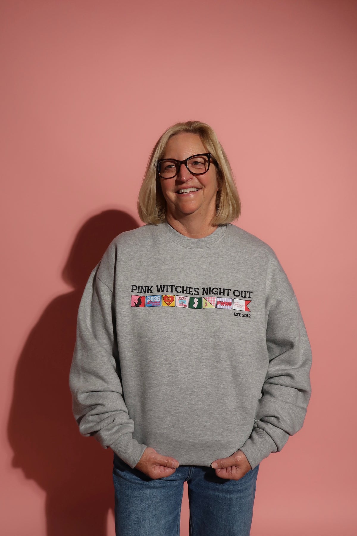 Pink Witches Icon Crewneck