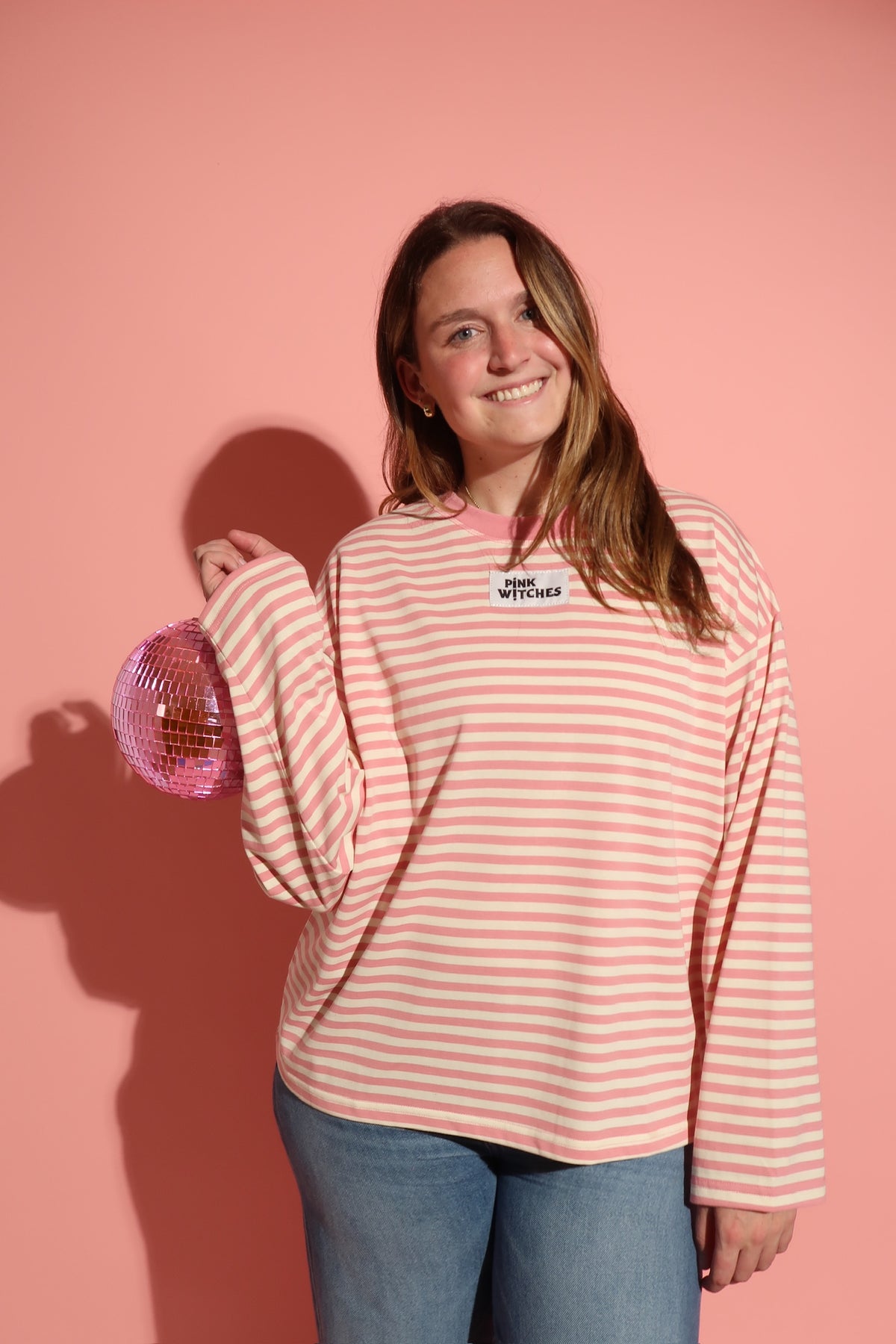 The Witchy Pink Stripe Tee