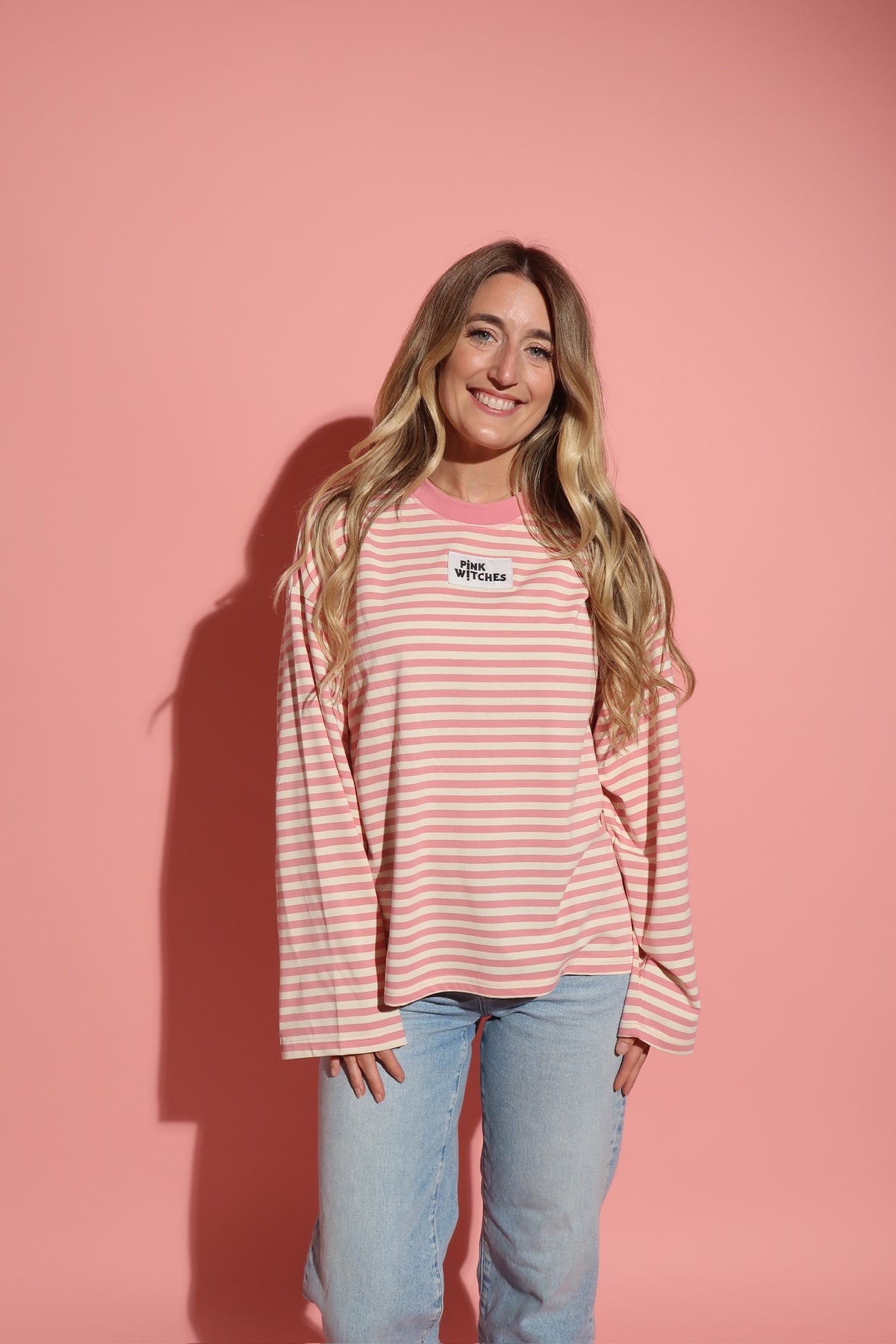 The Witchy Pink Stripe Tee