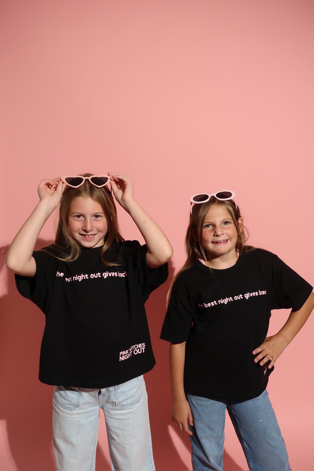 Pink Witches Gives Back Boxy Tee