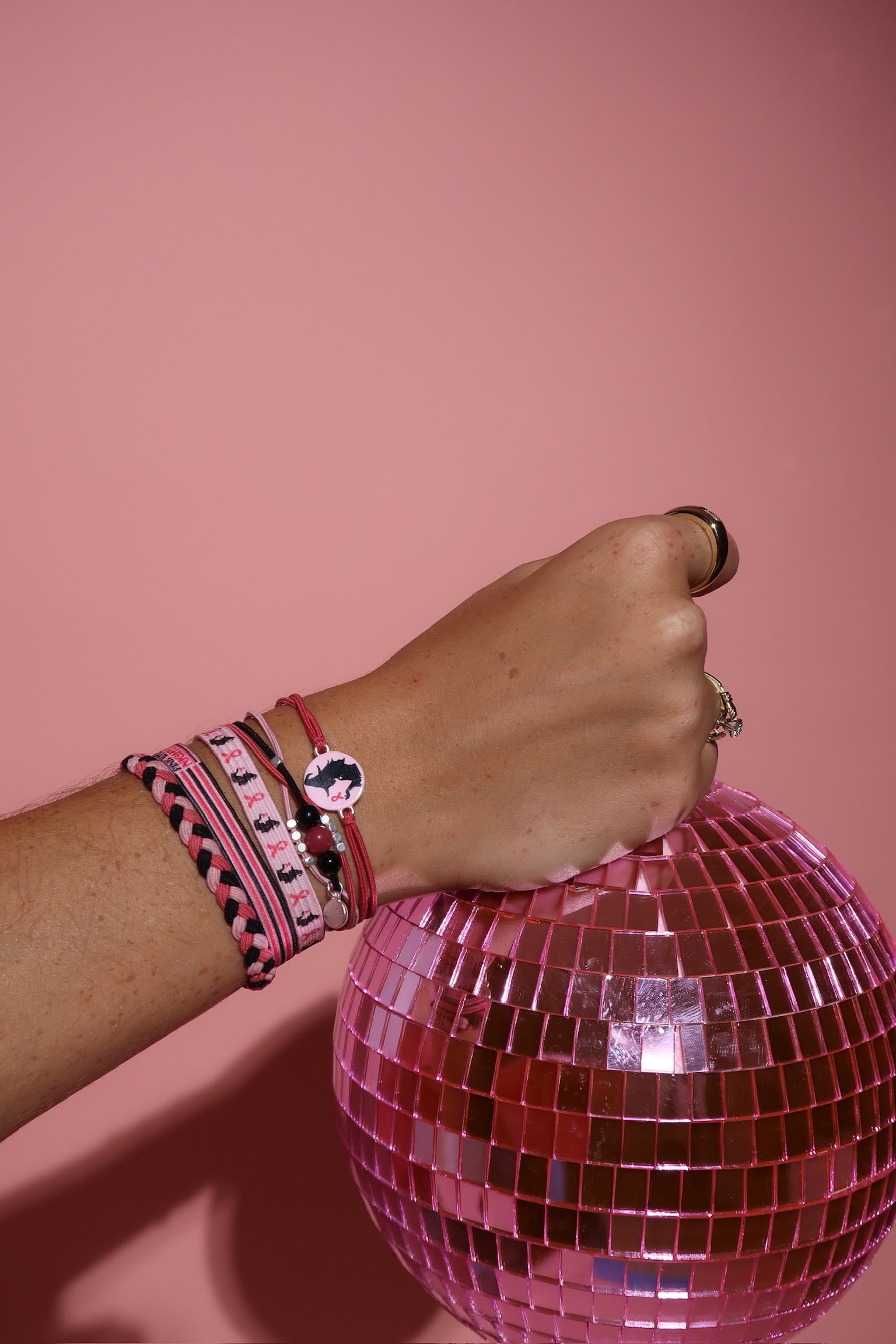Pink Com Pink Witches Hair Tie Bracelets – Kathy Olenowski Foundation