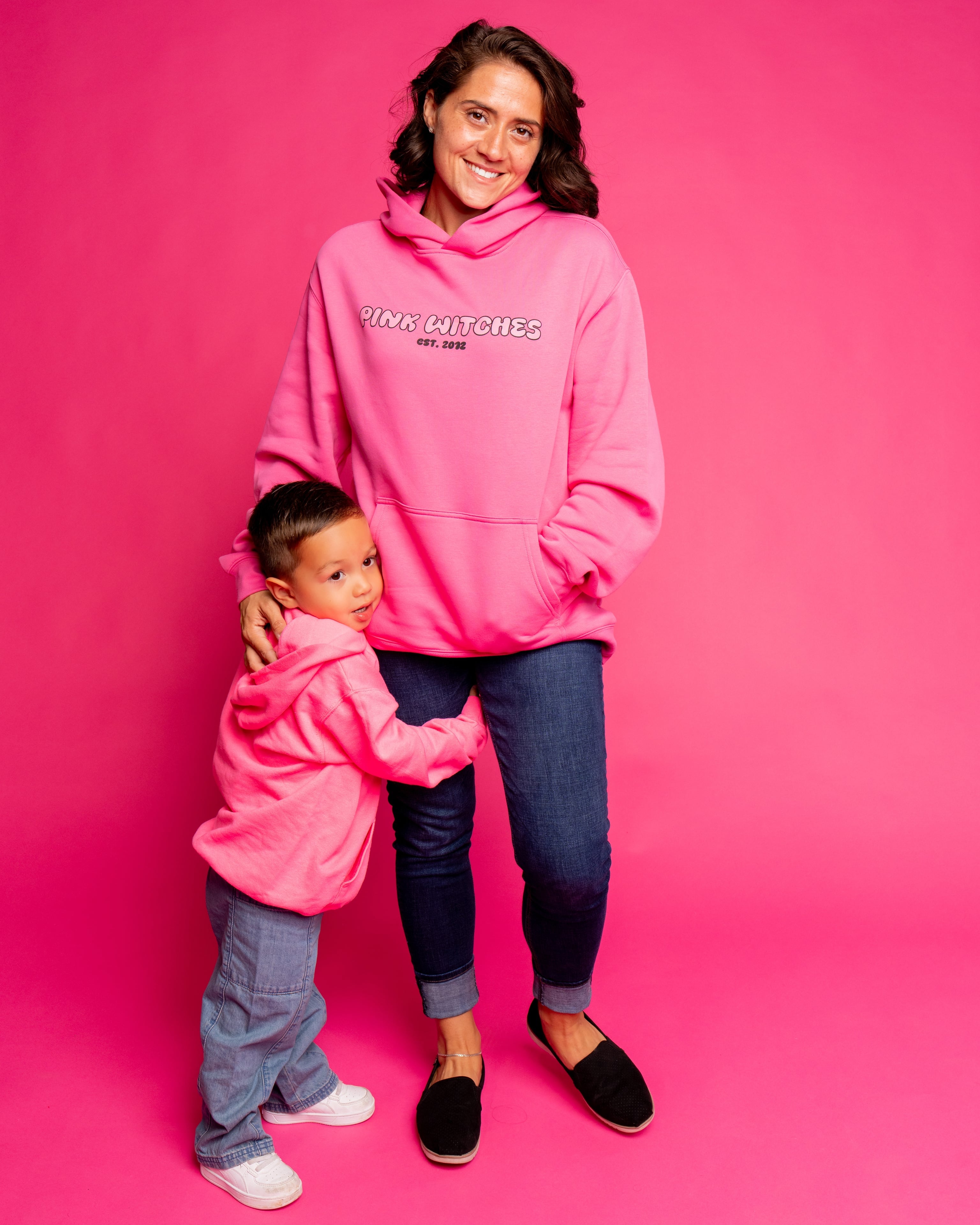 ど*ん様 CLUBHAUS NeonWedgehog Hoodie Pink L CLUBHAUS NeonWedgehog Hoodie - Pink | CLUBHAUS