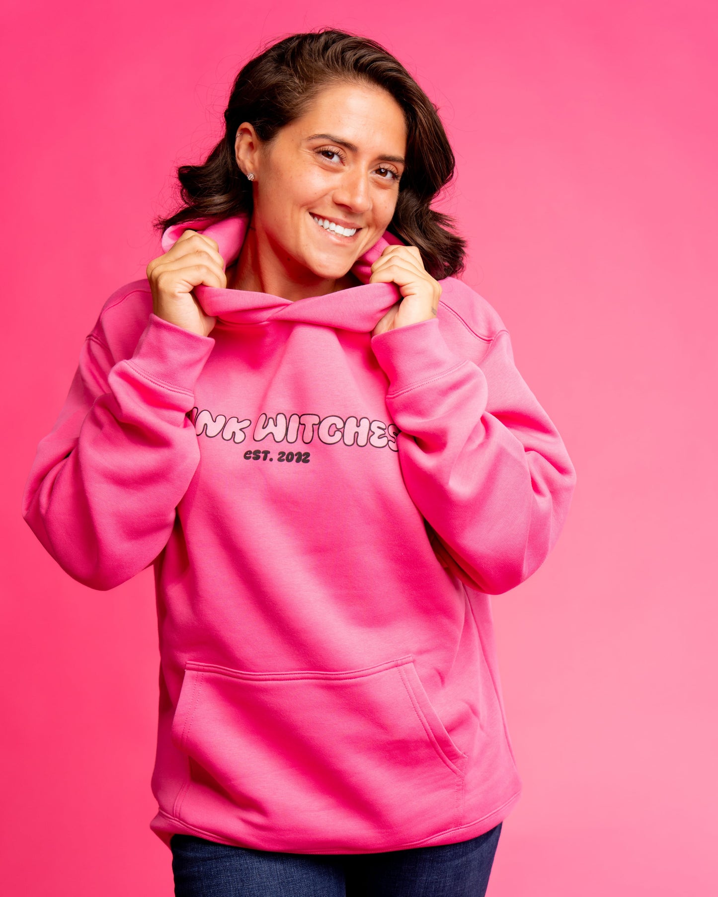 Pink Witches Feel Good Hoodie