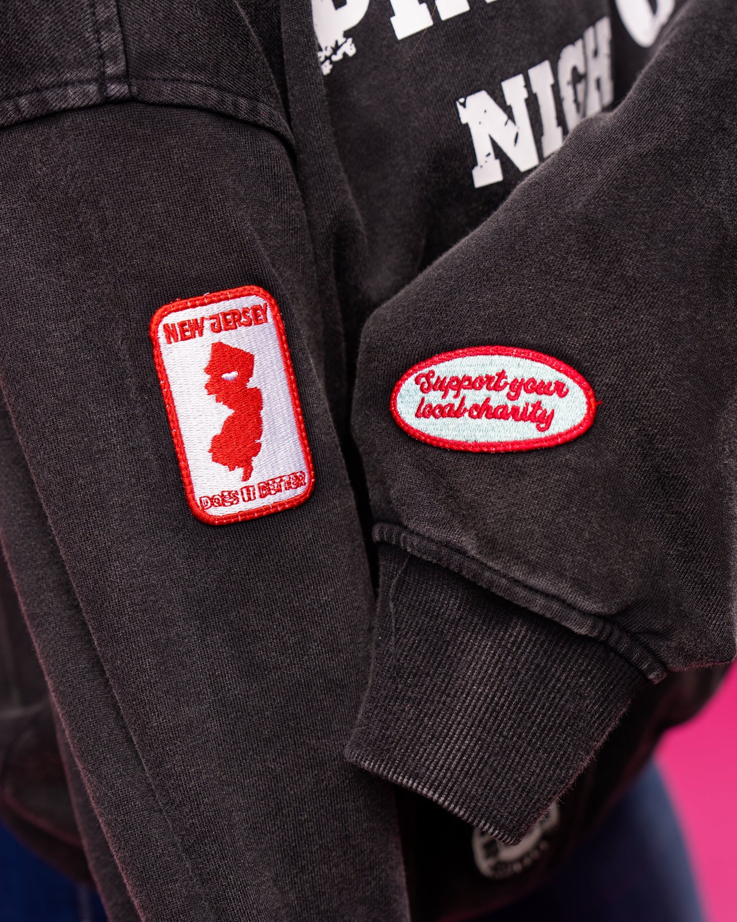 Patchwork Pink Witches Hoodie